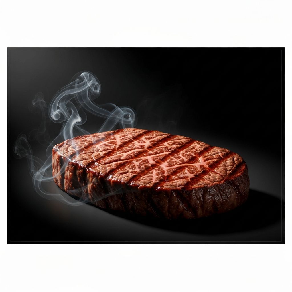 Corte premium de carne